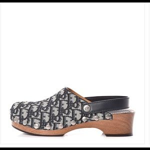 Authentic Christian Dior monogram clogs